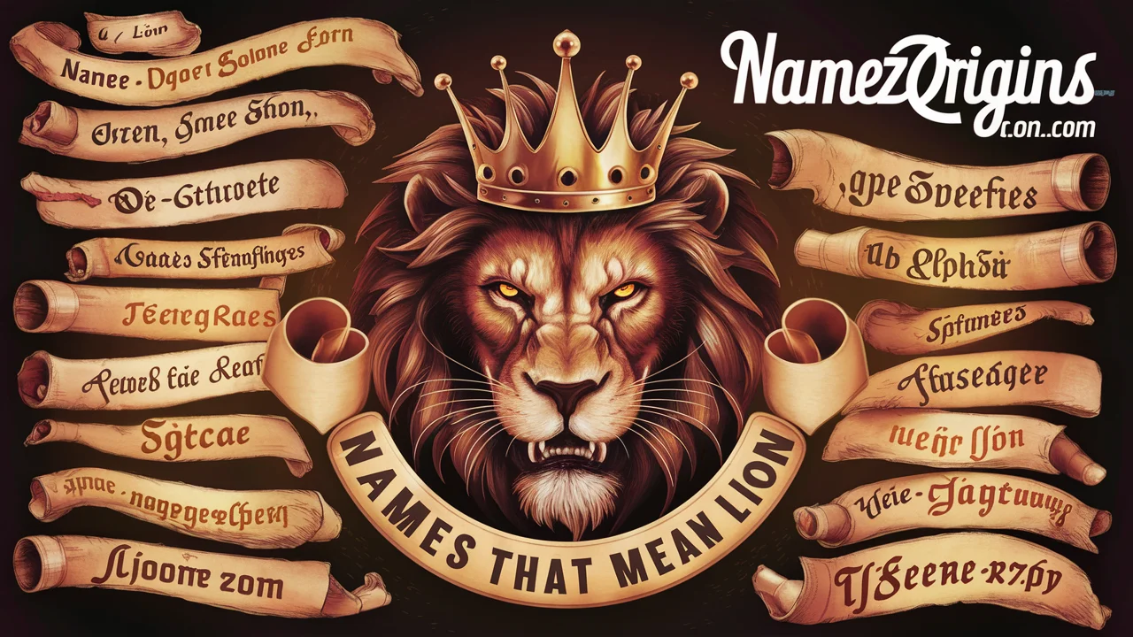 names that mean lion