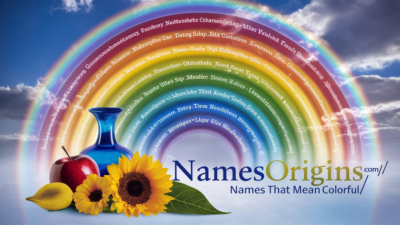 names that mean colorful