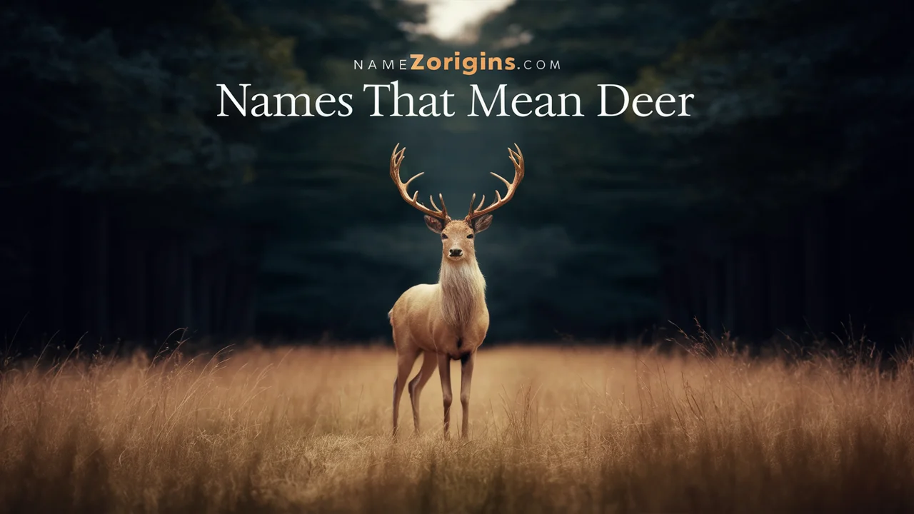 names that mean deer