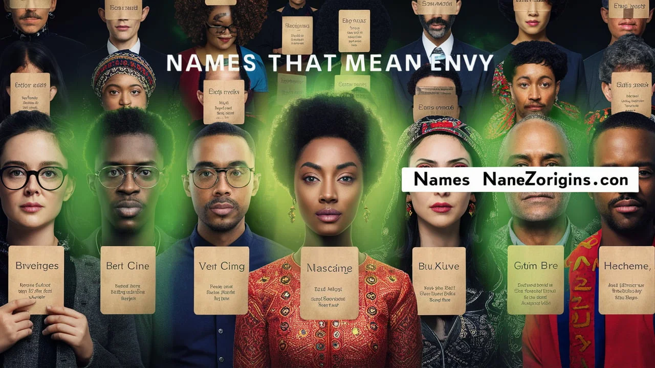 names that mean envy