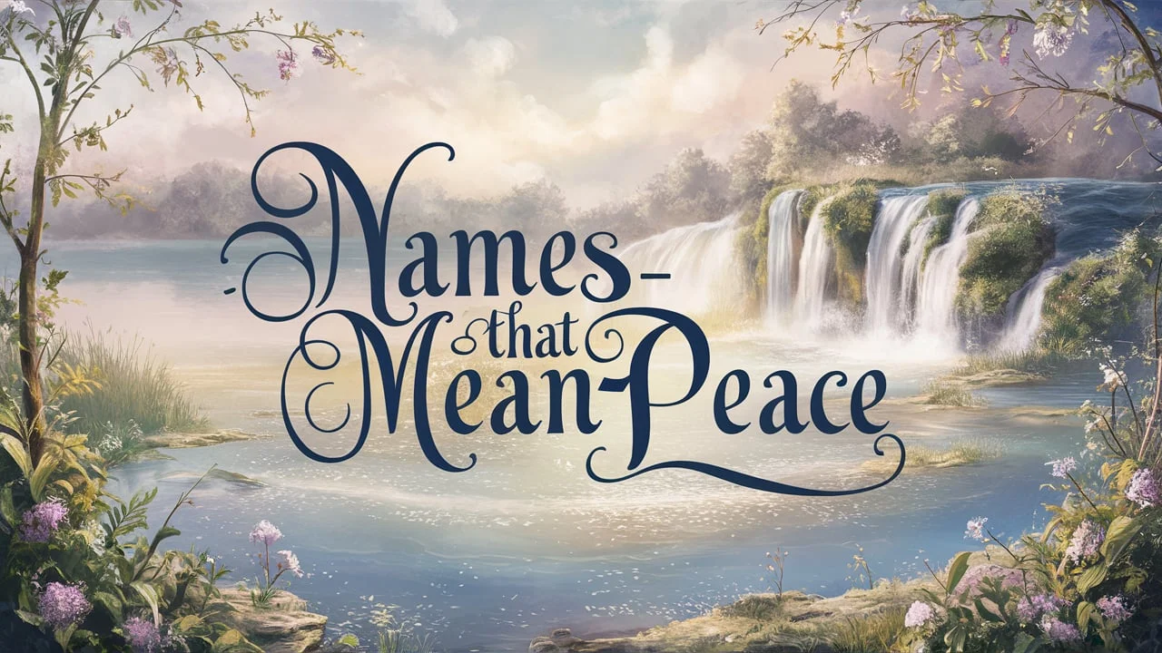 names that mean peace