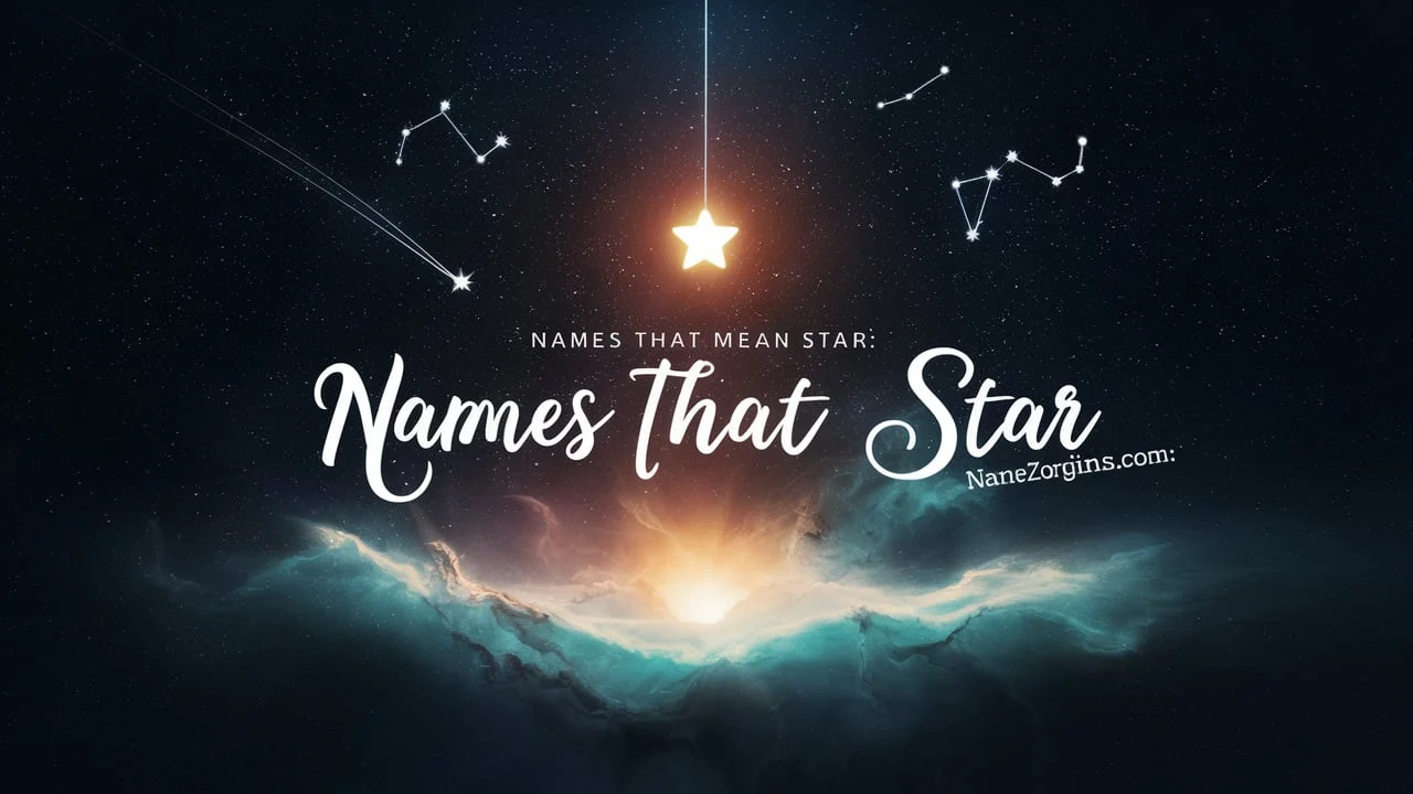 Names that mean star