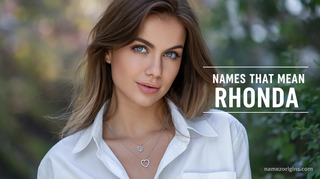 Names That Means Rhonda