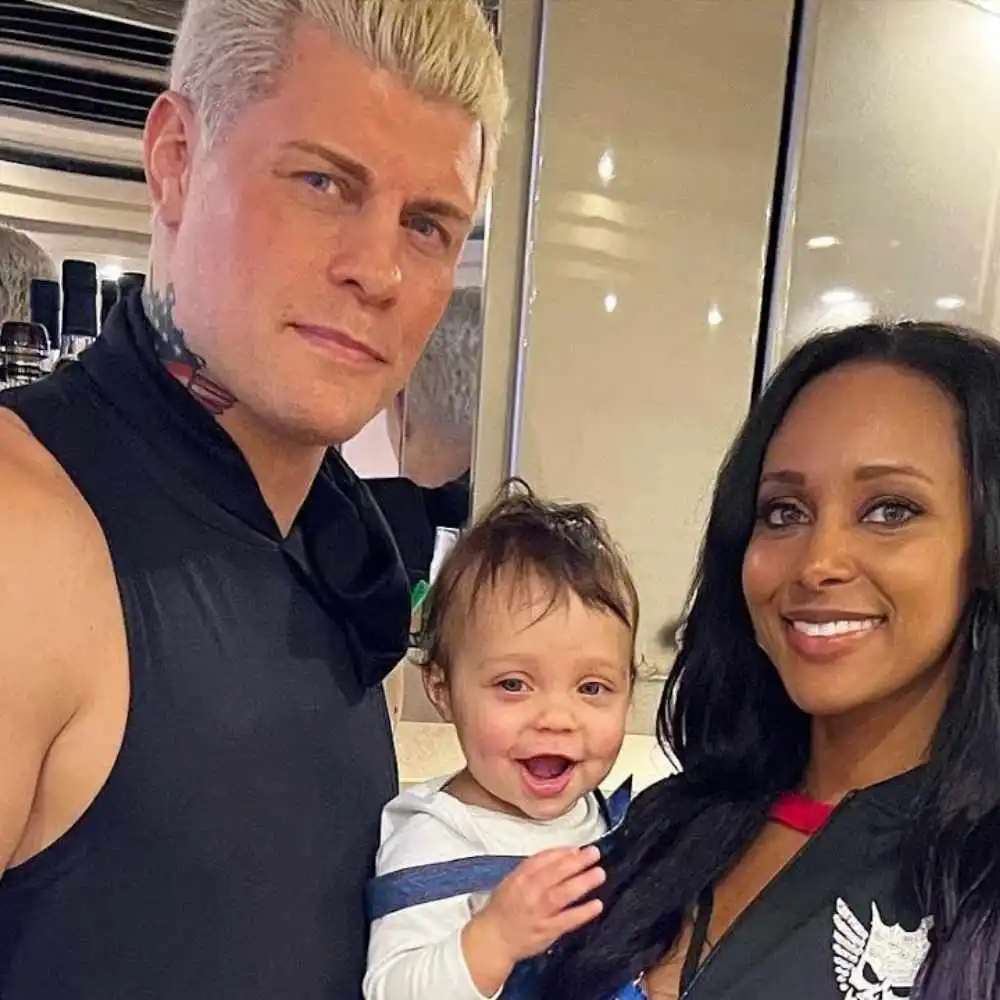 Cody Rhodes' Wife and Child